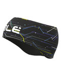 ALÉ Cycling headband - BYTE ACCESSORI - black/multicolour