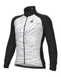 ALÉ Cycling thermal jacket - BYTE PRAGMA - white