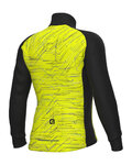ALÉ Cycling thermal jacket - BYTE PRAGMA - yellow