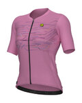 ALÉ Cycling short sleeve jersey - PR-E MEGABYTE - pink
