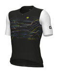 ALÉ Cycling short sleeve jersey - PR-E MEGABYTE - black