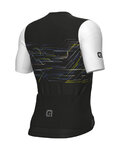 ALÉ Cycling short sleeve jersey - PR-E MEGABYTE - black