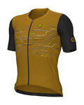 ALÉ Cycling short sleeve jersey - PR-E MEGABYTE - yellow