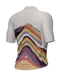 ALÉ Cycling short sleeve jersey - PR-E RAINBOW - beige
