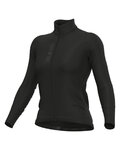 ALÉ Cycling summer long sleeve jersey - PRAGMA COLOR BLOCK - black