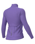 ALÉ Cycling summer long sleeve jersey - PRAGMA COLOR BLOCK - purple