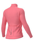 ALÉ Cycling summer long sleeve jersey - PRAGMA COLOR BLOCK - pink
