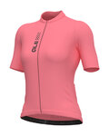 ALÉ Cycling short sleeve jersey - PRAGMA COLOR BLOCK - pink