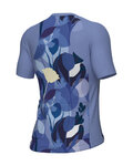 ALÉ Cycling short sleeve jersey - OFF ROAD - GRAVEL BLOOM - blue