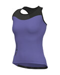 ALÉ Cycling sleeveless jersey - PRAGMA - purple