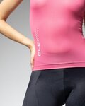 ALÉ Cycling sleeveless jersey - COLOR BLOCK PRAGMA - pink