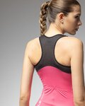 ALÉ Cycling sleeveless jersey - COLOR BLOCK PRAGMA - pink