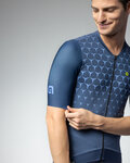 ALÉ Cycling short sleeve jersey - R-EV1 QUICK - blue
