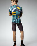 ALÉ Cycling short sleeve jersey - PR-E GAMES - turquoise/purple/yellow