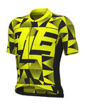 ALÉ Cycling short sleeve jersey - PR-E MULTIVERSO - yellow