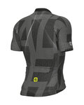 ALÉ Cycling short sleeve jersey - PR-E SYNERGY - grey