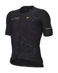 ALÉ Cycling short sleeve jersey - PR-E TOWN - black