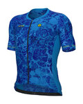 ALÉ Cycling short sleeve jersey - PR-E TOWN - blue
