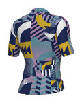 ALÉ Cycling short sleeve jersey - PR-E GAMES - pink/turquoise/yellow