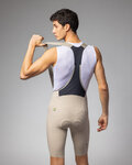 ALÉ Cycling bib shorts - MASTER 2.0 PR-E - beige