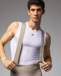 ALÉ Cycling bib shorts - MASTER 2.0 PR-E - beige
