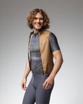 ALÉ Cycling gilet - SAUVAGE PR-E - brown