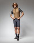ALÉ Cycling gilet - SAUVAGE PR-E - brown