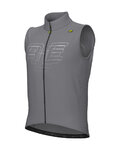 ALÉ Cycling gilet - SAUVAGE PR-E - silver/light blue