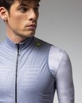 ALÉ Cycling gilet - SAUVAGE PR-E - silver/light blue