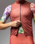 ALÉ Cycling gilet - SAUVAGE PR-E - orange