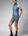 ALÉ Cycling gilet - SAUVAGE PR-E - blue