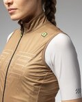 ALÉ Cycling gilet - SAUVAGE PR-E - brown