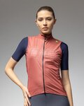 ALÉ Cycling gilet - SAUVAGE PR-E - orange