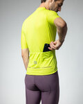 ALÉ Cycling short sleeve jersey - PR-E FOLLOW ME - green