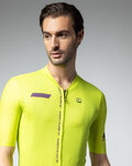ALÉ Cycling short sleeve jersey - PR-E FOLLOW ME - green