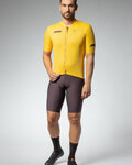 ALÉ Cycling short sleeve jersey - PR-E FOLLOW ME - yellow
