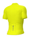 ALÉ Cycling short sleeve jersey - PRAGMA COLOR BLOCK - yellow