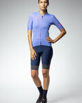 ALÉ Cycling short sleeve jersey - PR-E FOLLOW ME - blue