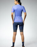 ALÉ Cycling short sleeve jersey - PR-E FOLLOW ME - blue
