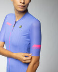 ALÉ Cycling short sleeve jersey - PR-E FOLLOW ME - blue