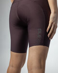 ALÉ Cycling bib shorts - PR-E MASTER 2.0 - brown