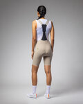 ALÉ Cycling bib shorts - MASTER 2.0 PR-E - beige