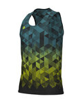 ALÉ Cycling sleeveless jersey - RUNNING ECLECTIC - multicolour