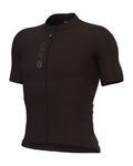 ALÉ Cycling short sleeve jersey - PRAGMA COLOR BLOCK OFF ROAD - brown