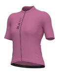 ALÉ Cycling short sleeve jersey - PRAGMA - pink