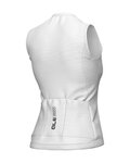 ALÉ Cycling sleeveless jersey - PRAGMA COLOR BLOCK - white