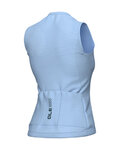 ALÉ Cycling sleeveless jersey - PRAGMA COLOR BLOCK - light blue