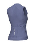 ALÉ Cycling sleeveless jersey - COLOR BLOCK PRAGMA - blue