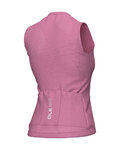 ALÉ Cycling sleeveless jersey - COLOR BLOCK PRAGMA - pink