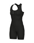 ALÉ Cycling skinsuit - PRAGMA COLOR BLOCK - black